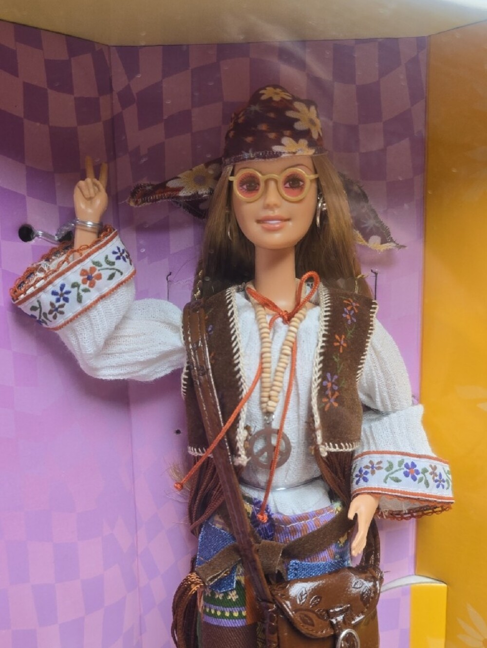 Barbie 70s Peace & Love Doll -Collectors Edition Blue - Picture 2 of 4